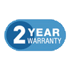 2-Year Warranty