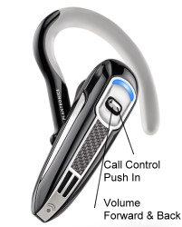 Pairing the Plantronics Voyager 520 Bluetooth Headset