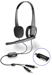 Plantronics .Audio 625 USB Computer Headset