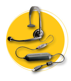 Plantronics&nbsp;DSP100 USB Computer Headset