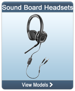Plantronics Sound Board Computer Headsets Plantronics Sound Board Computer Headsets