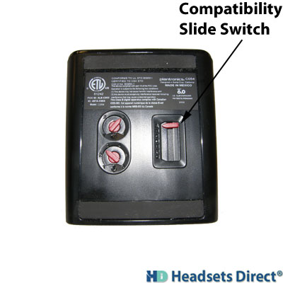 CS540 Slide Switch Compatibility Adjustment