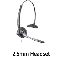 Headset With 2.5mm Jack / Connection
