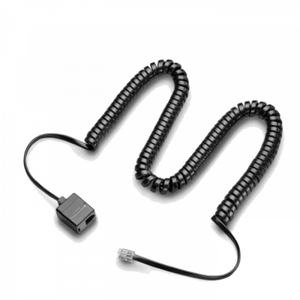 Plantronics RJ9 Extension Cable (10ft) 4028601 Headsets Direct, Inc.