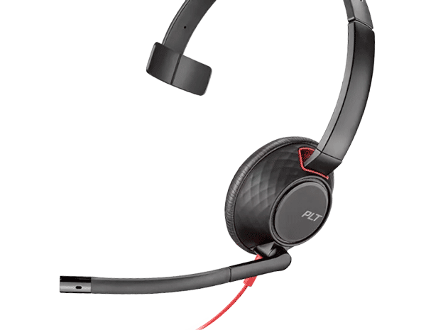 Blackwire C5220 USB Wired Headset With Padded Speakers