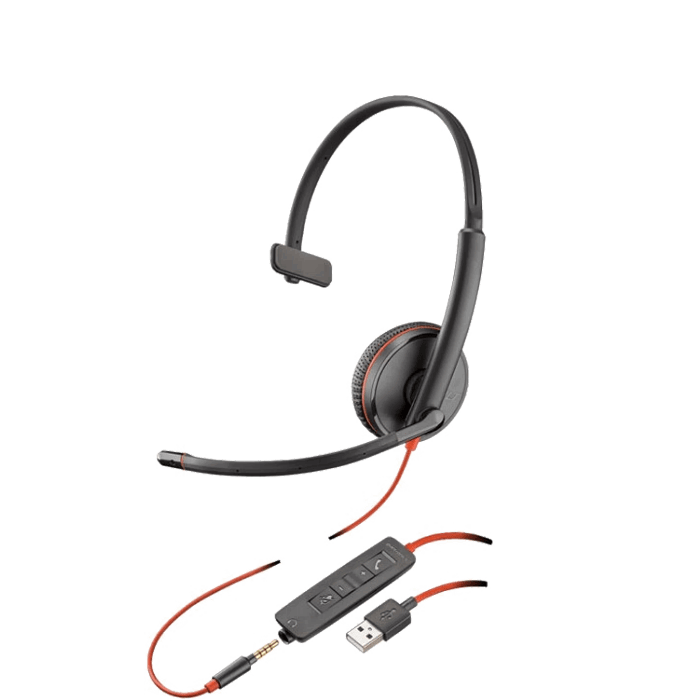 plantronics usb headset with microphone