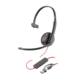 Poly Blackwire 3210 USB Headset