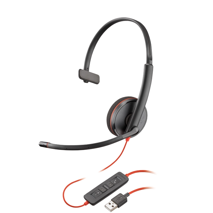 Poly Blackwire 3210 USB Headset