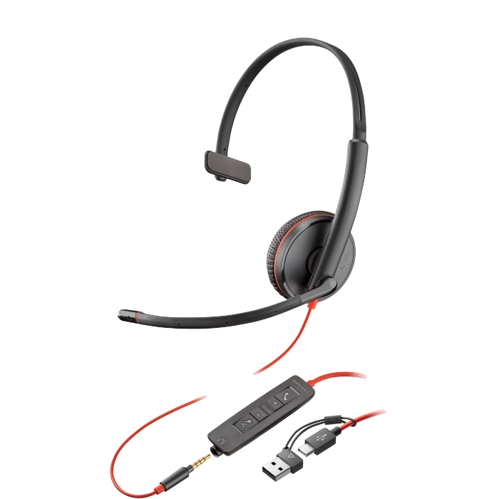 Poly Blackwire 3215 USB Headset