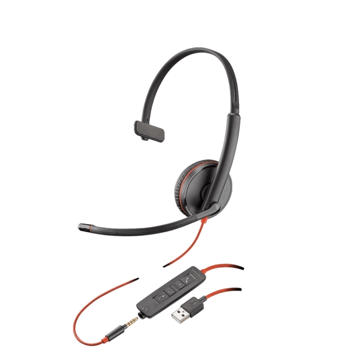 Poly Blackwire 3215 Headset | Buy Plantronics C5210 209746-101 HP