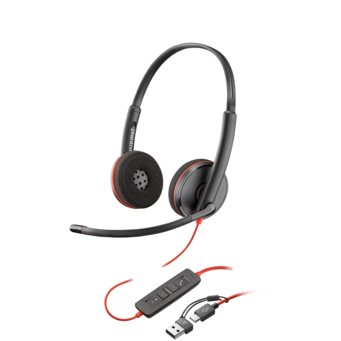 Poly Blackwire 3220 USB Headset