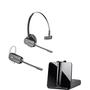 Poly CS540 Wireless Headset with Two Wearing Options
