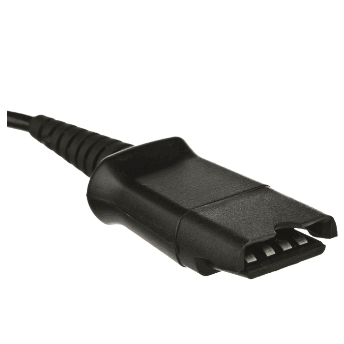 Plantronics EncorePro HW710 E&A Monaural Headset U10P Curly Cable P/N 26716-01 