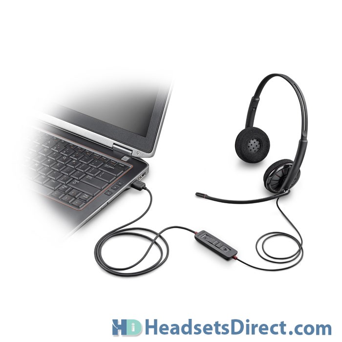 Poly Blackwire C310-M USB Headset - Headsets Direct