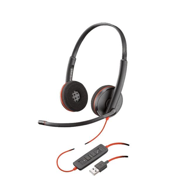 Plantronics Blackwire C3220 USB Headset Headsets Direct, Inc.