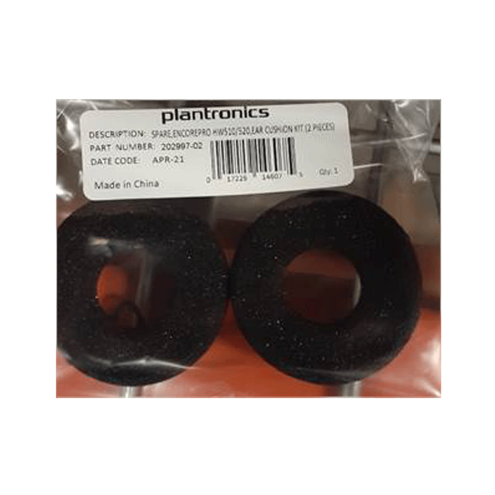 Poly Replacement HW510/HW520 Ear Cushions 202997-02