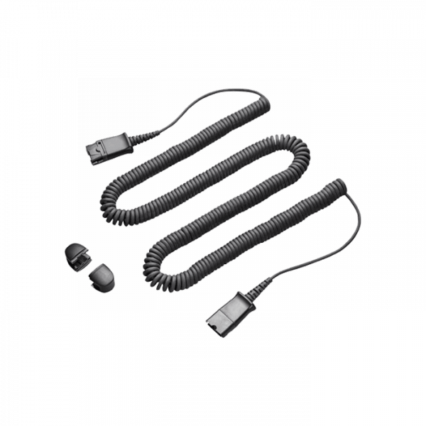Plantronics Lightweight Extension Cable QD/QD (10ft) 4071101 Headsets Direct