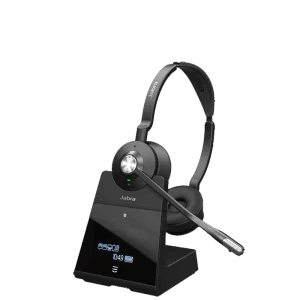 Jabra Engage 75 Casque Mono Sans Fil DECT - Réduction De Bruit Active, Certification Skype For Business - Autonomie 13h, Connectivité 5 Appareils
