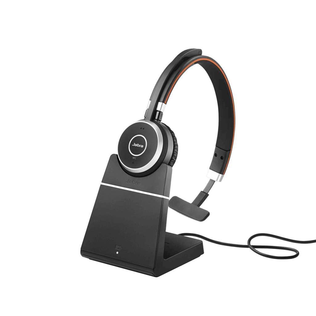 Jabra Evolve 65 SE UC Mono Wireless Headset Headsets Direct