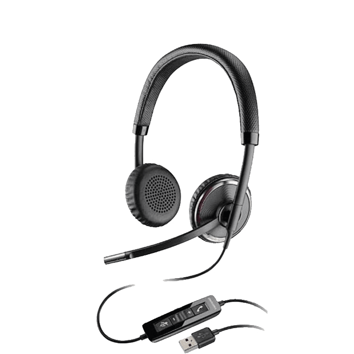 Plantronics Blackwire C520 USB Headset | 88861-01 - Headsets Direct