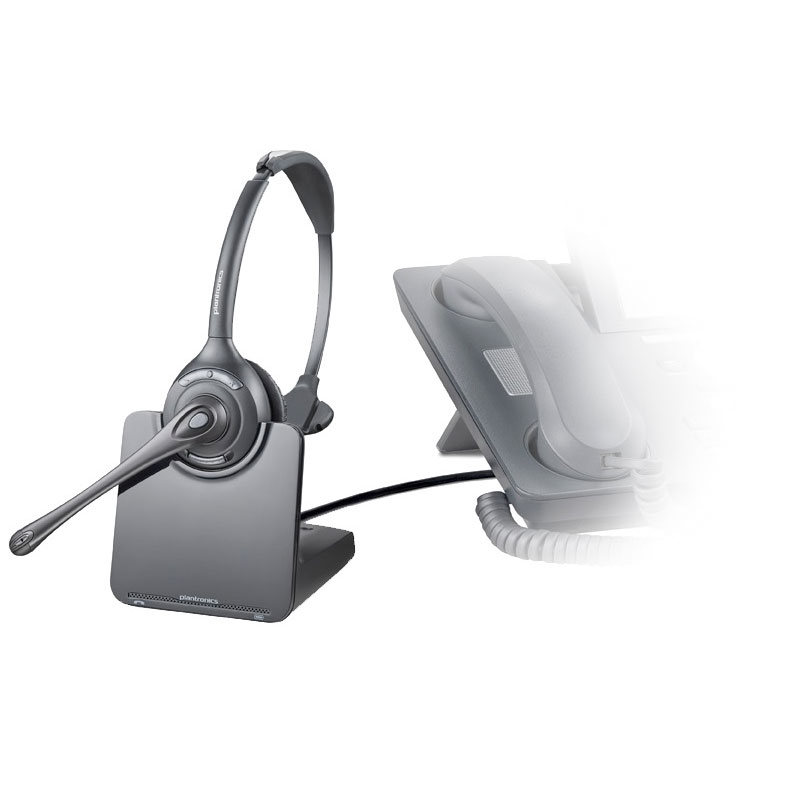 CS510 Headset connected to desk phone