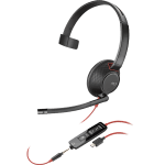 USB Wired Single Ear Headset