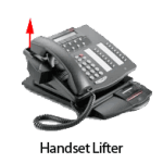 Toshiba deskphone and handset lifter