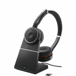 Jabra Evolve 75 SE Stereo Headset in Stand