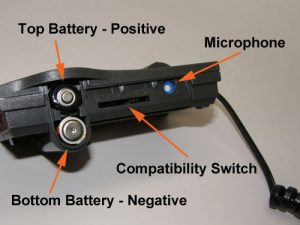 Headset Amplifier Settings and Batteries