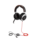 Jabra Evolve 80 Around-The-Ear Wired Headset
