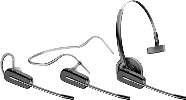 Poly 8240/8245 Wireless Headset Headband Wearing Option