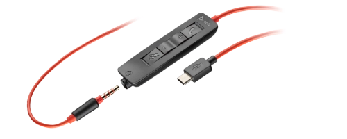 Poly Blackwire USB & 3.5mm Inline Controls