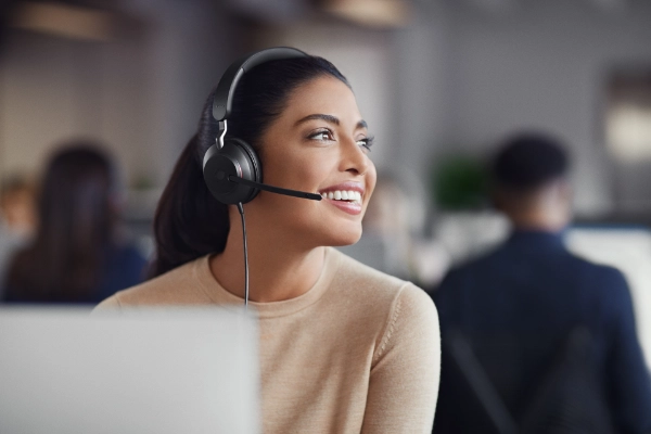 Jabra Teams Open Office Collaboration