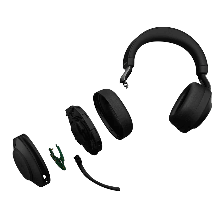 Jabra Evolve2 85 UC Stereo Wireless Headset - HeadsetsDirect