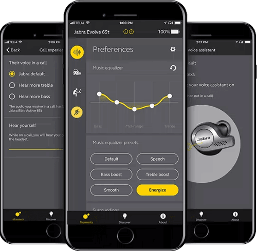 Jabra Sound+ app