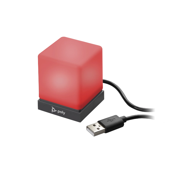 Poly USB Indicator - Red