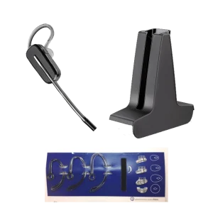 Poly Savi Replacement Headset, stand and accessories | 215800-01 | 85T32AA#ABA