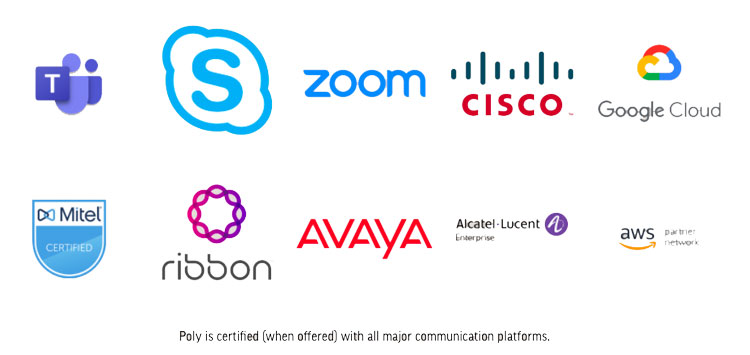 Compatible platforms brand logos