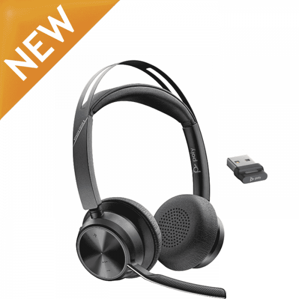 Poly Voyager Focus 2 UC Wireless Headset - Headsets Direct
