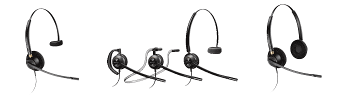Plantronics HW500 Series of Wired Headsets