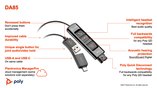 Computer headset adapter