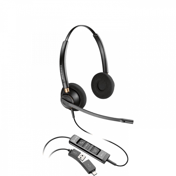 Poly EncorePro EP525 USB Binaural Headset
