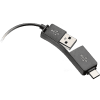 Poly USB-A & USB-C Dual Connectivity