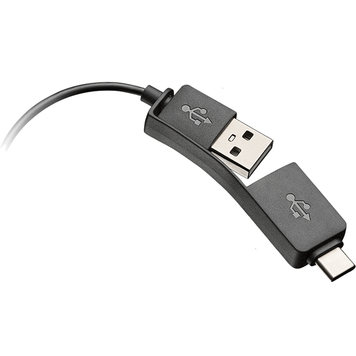 Justone DA75 USB adapter compatible with Plantronics CS55 CS70N & GN Netcom 9125 