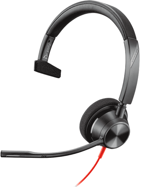 Poly Blackwire BW3310 Monaural Headset