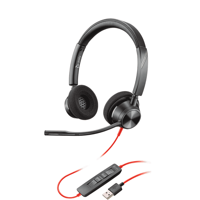 Poly Blackwire BW3320 USB-A Headset