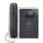 Poly Edge E220 IP Desk Phone - Front