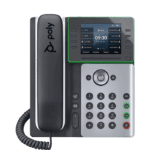 Poly Edge E300 Series IP Desk Phone - Front