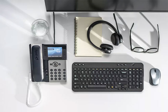Poly Edge E300 Series IP Desk Phone