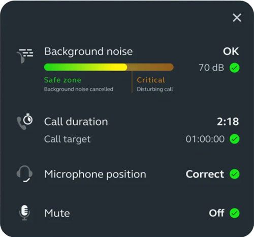 Jabra Engage+ Widget